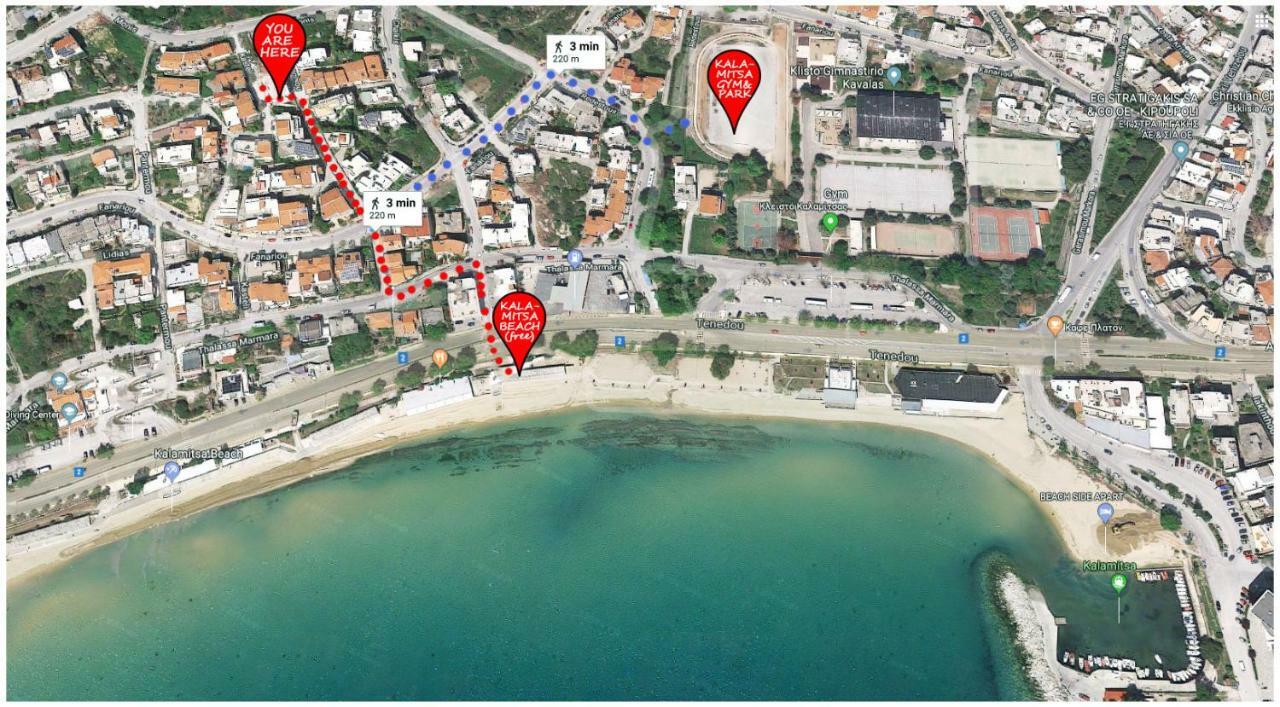 Sea Breeze Flat Apartman Kavála Kültér fotó